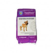 Pooch Pad Poochpant Disposable Diaper \ Medium 12-Pack