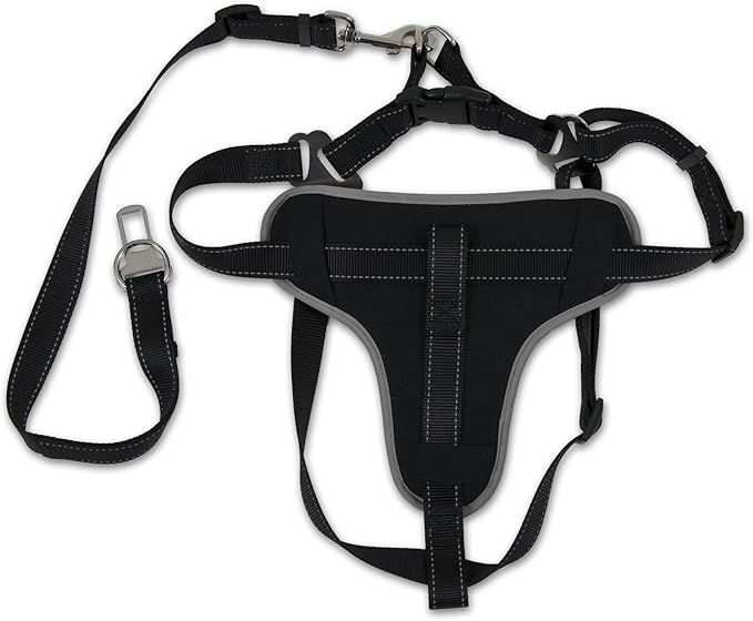 Petmate The Ultimate Travel Harness for Pets, X-Large, Black