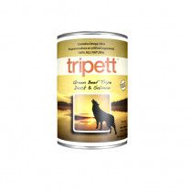 Petkind Tripett Duck &amp; Salmon With Beef Can 14oz
