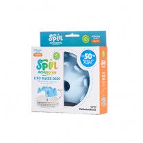 PetDreamHouse Spin Interactive Slow Feeder Accessory Tricky Level UFO Maze Blue