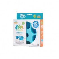 PetDreamHouse Spin Interactive Slow Feeder Accessories Medium Level Palette Blue