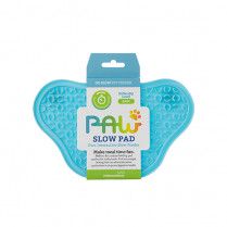 PetDreamHouse Paw Lick Pad Mat with Suction Cup Back Blue