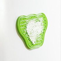 PetDreamHouse Paw Lick Pad Mat with Suction Cup Back Green