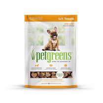 Pet Greens Li&#39;L Treats Bacon &amp; Cheese Dog Treats 6Oz