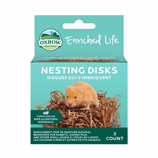 Oxbow Animal Health Enriched Life Nesting Disks