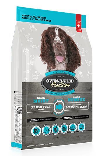 Oven Baked Tradition Semi Moist Fish Dog Food 20 lb