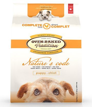 Oven Baked Tradition Nature&#39;s Code Chicken Formula Puppy Food 25 lb