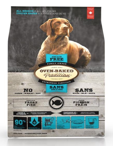 Oven Baked Tradition Grain Free Fish All Breeds All Life Stages Dog Food 12.5 lb