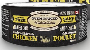 Oven Baked Tradition Grain Free Chicken Pate Cat Food 5.5 oz