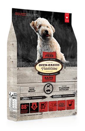 Oven Baked Tradition Grain Free Red Meat Small Breed All Life Stages Dog Food 12.5 lb