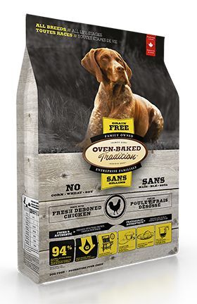 Oven Baked Tradition Grain Free Chicken All Breeds All Life Stages Dog Food 25 lb