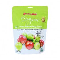 Grandma Lucy&#39;s Organic Oven Baked Apple Dog Treat 14 Oz