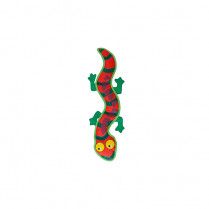 Outward Hound Invincibles Fire Biterz Lizard X-Large Dog Toy