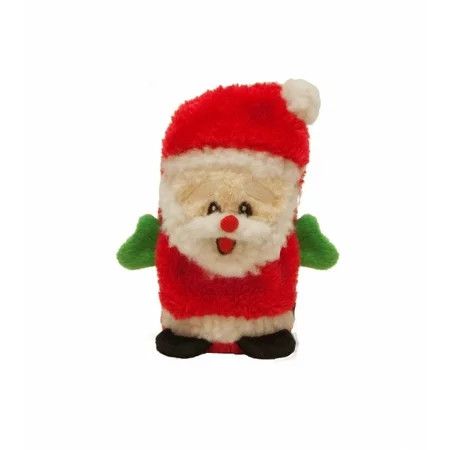 Outward Hound Holiday Tootiez Santa Small Dog Toy
