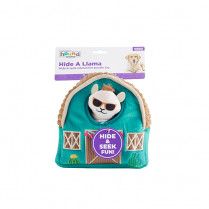 Outward Hound Hide A Llama Plush Puzzle Dog Toy