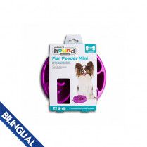 Outward Hound Fun Feeder Purple Mini