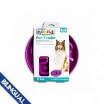 Outward Hound Fun Feeder Purple
