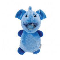 Outward Hound Ball Hogz Piggy Hide and Seek with Tennis Balls Dog Toy Blue