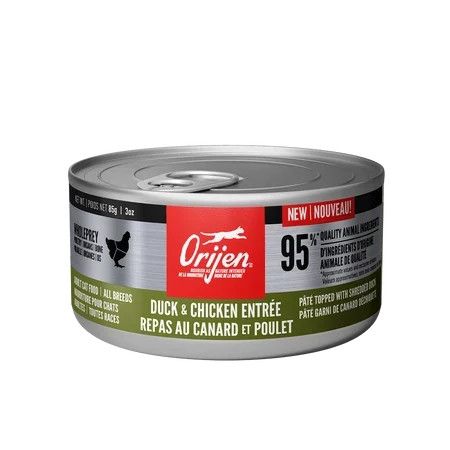Orijen Feline Duck &amp; Chicken Entree Wet Food 5.5 oz