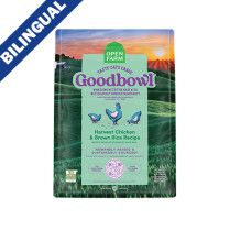 Open Farm Goodbowl Harvest Chicken &amp; Brown Rice Recipe Dry Cat Food 3lb