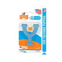 Nylabone Puppy Wishbone Chew Toy Blue