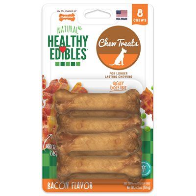 Nylabone Healthy Edibles Bacon 8 Count Petite