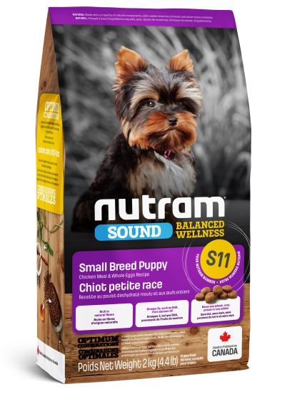 Nutram Sound (S11) Small Breed Puppy Dog 4.4lbs (Cs=6)