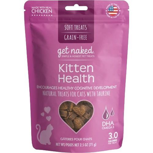 NPIC Get Naked Kitten Health Soft Treats 2.5 oz
