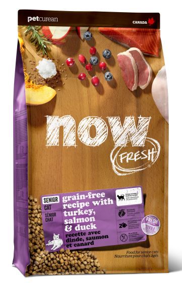 Now Fresh Grain Free Senior Cat  8Lb