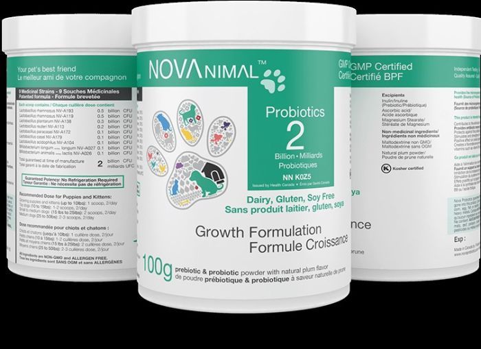 Novanimal Probiotic Growth 0-1 yr 100g