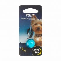 Nite Ize Petlit Collar Light Turquoise Jewel