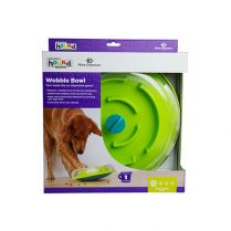 Outward Hound Nina Ottosson Wobble Bowl Slow Feeder &amp; Dog Puzzle In One