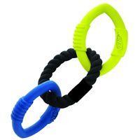 Nerf Dog Three Ring Tug 9In