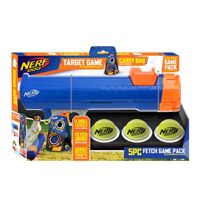 Nerf Dog Tennis Ball Blaster 5-Pc Fetch Game Pack 40 Cm (16 In)