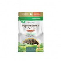 Naturvet Scoopables Digestive Enzymes Daily Digestive Support Supplement for Dogs 45 Scoops