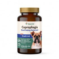 Naturvet Coprophagia Stool Eating Deterrent Chewable Tablets 60 Count