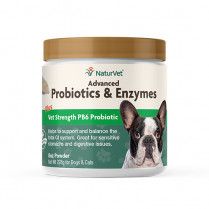 Naturvet Advanced Probiotics &amp; Enzymes Powder 8 OZ