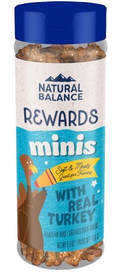 Natural Balance Rewards Mini Turkey 5.3oz