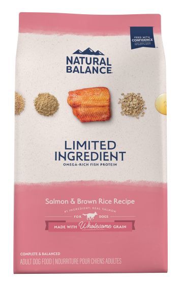 Natural Balance Lid Salmon And Rice Adult 4Lb