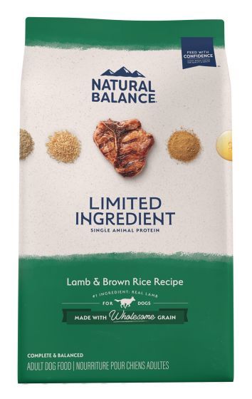 Natural Balance Lid Lamb And Rice Adult 4Lb