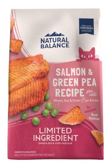 Natural Balance Lid Grain Free Pea And Salmon Cat 10Lb