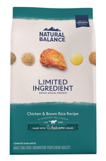 Natural Balance Lid Chicken And Rice Adult 4Lbs