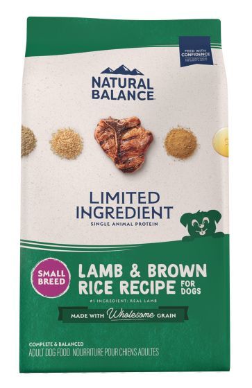 Natural Balance Dog Lamb And Rice Small Breed 4Lb