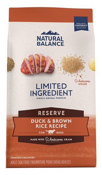 Natural Balance Duck &amp; Brown Rice 22lbs