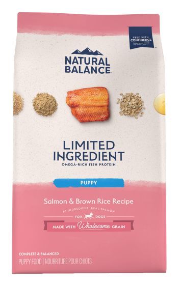 Natural Balance Dog Salmon And Rice Puppy 24Lbs