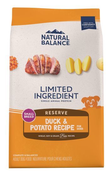 Natural Balance Dog Duck And Potato Small Breed 4Lb