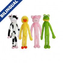 Multipet Minipet Swingin&#39; Selvin Assorted 12&quot; Dog Toy
