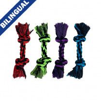 Multipet Minipet Ropes Assorted 6&quot; Dog Toy