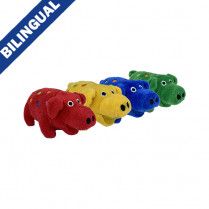 Multipet Minipet Plush Goblet Assorted 4&quot; Dog Toy