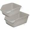 Moderna Hy Square Tray Warm Grey Jumbo